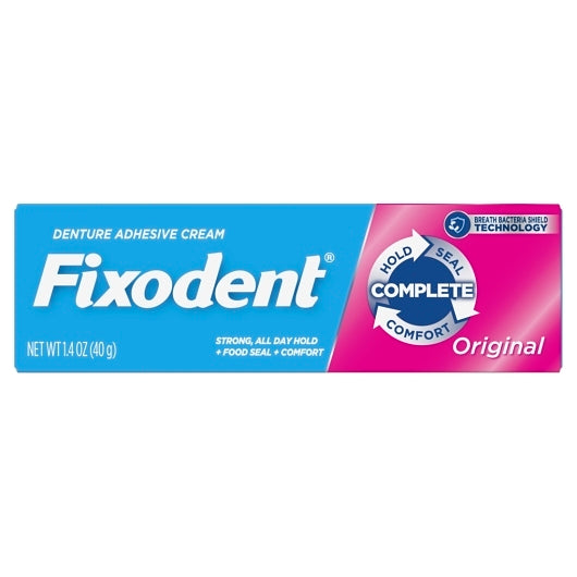 Fixodent Denture Cream 1.4 Ounce, 4 x 6 x 1.4 oz Case - Health & Personal Care
