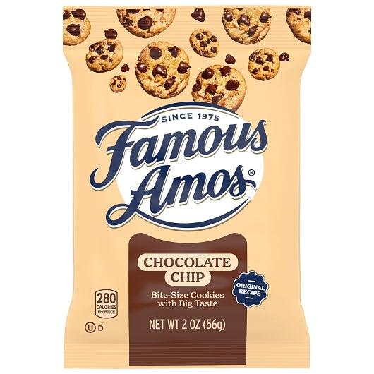 Famous Amos Chocolate Chip Cookies, 60 x 2 oz Case - DOT product image 2