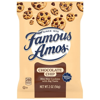 Famous Amos Chocolate Chip Cookies, 60 x 2 oz Case - DOT product image 2