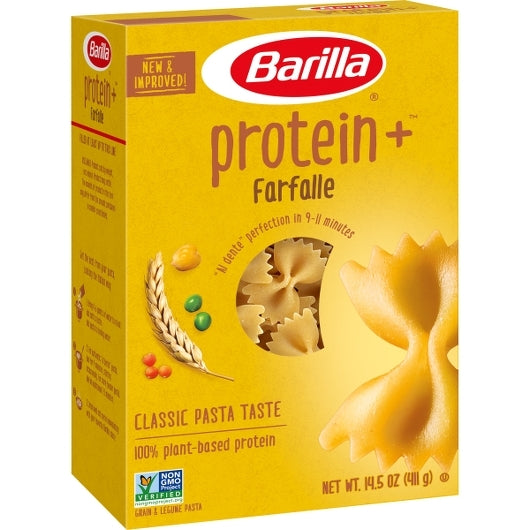 Barilla Protein Plus Farfalle Pasta, 14.5 Ounce (Pack of 12) - DOT product image 2