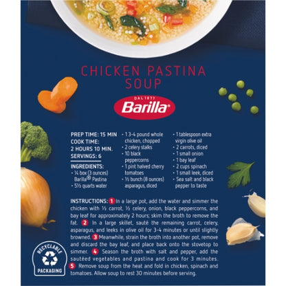 Barilla Pastina Pasta, 16 x 12 oz Case - DOT product image 8