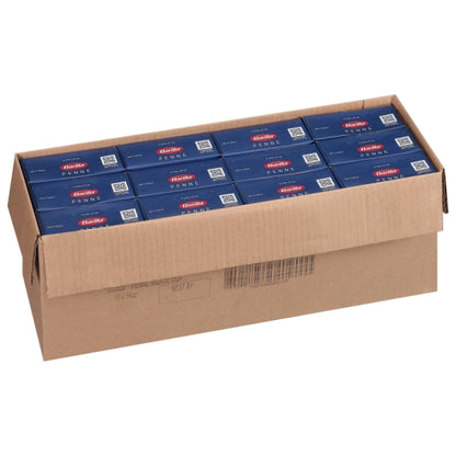 Barilla Penne Rigati, 12 x 16 oz Case - GS1 open-case image