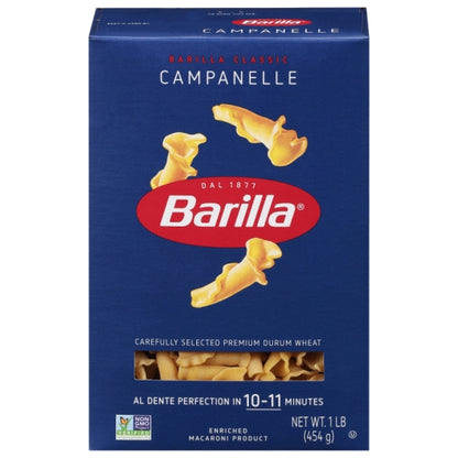 Barilla Campanelle Pasta, 12 x 16 oz Case - Pantry Ingredients