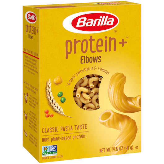 Barilla Protein Plus Elbows Pasta, 14.5 Ounce (Pack of 12) - DOT product image 5