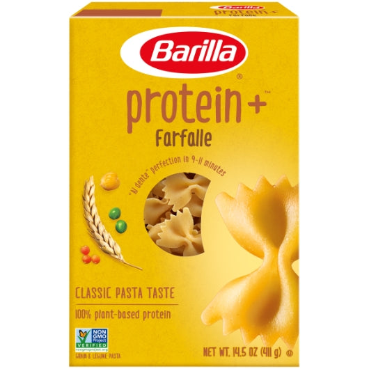 Barilla Protein Plus Farfalle Pasta, 14.5 Ounce (Pack of 12) - DOT product image 4