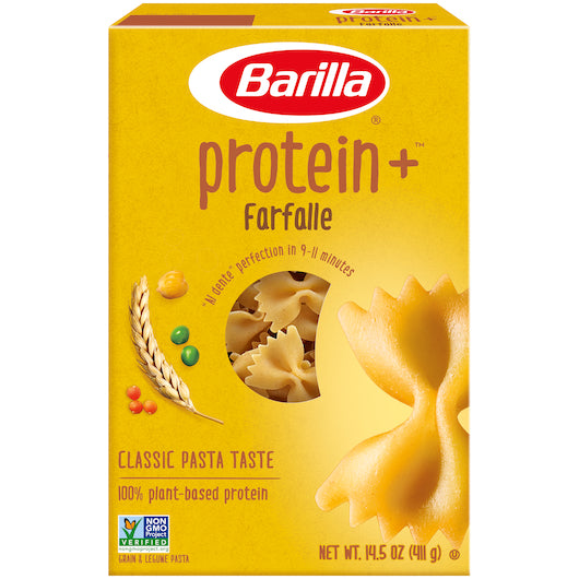 Barilla Protein Plus Farfalle Pasta, 14.5 Ounce (Pack of 12) - DOT product image 3
