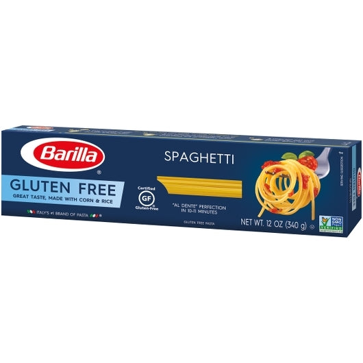 Barilla Gluten-Free Spaghetti, 12 x 12 oz Case - Alternate product angle or state
