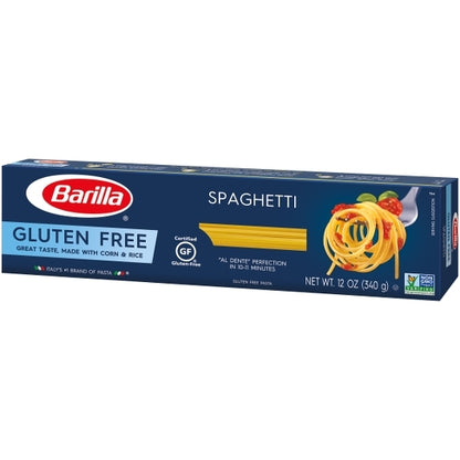 Barilla Gluten-Free Spaghetti, 12 x 12 oz Case - Alternate product angle or state