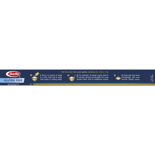 Barilla Gluten-Free Spaghetti, 12 x 12 oz Case - Alternate product angle or state
