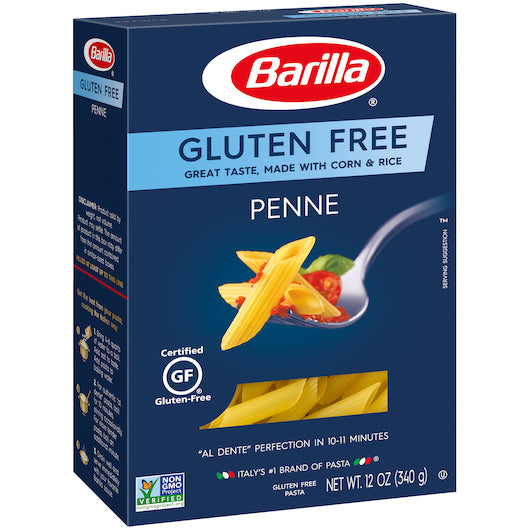 Barilla Gluten-Free Penne Pasta, 8 x 12 oz Case - DOT product image 2