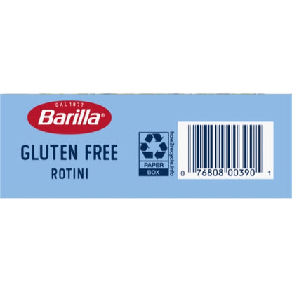 Barilla Gluten-Free Rotini Pasta, 8 x 12 oz Case - Alternate product angle or state