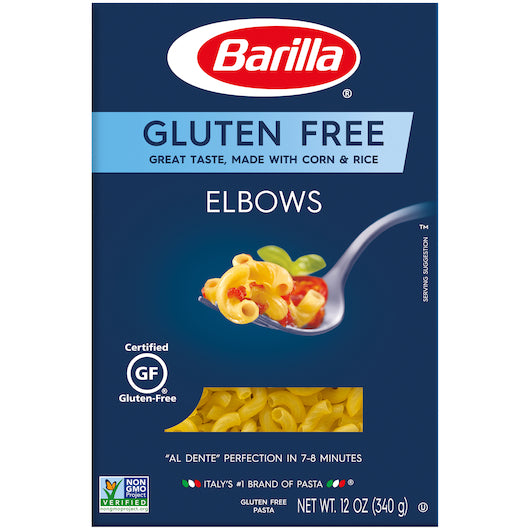 Barilla Gluten-Free Elbow Pasta, 8 x 12 oz Case - DOT product image 2