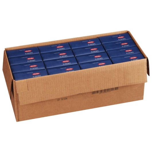Barilla Elbow Pasta, 16 x 16 oz Case - GS1 open-case image