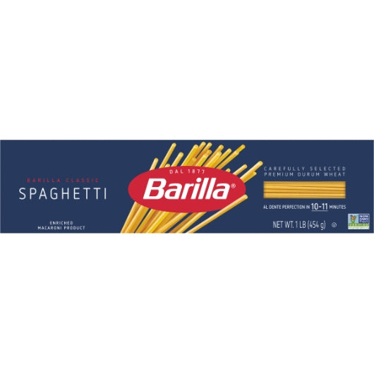 Barilla Spaghetti Pasta, 20 x 16 oz Case - Pantry Ingredients