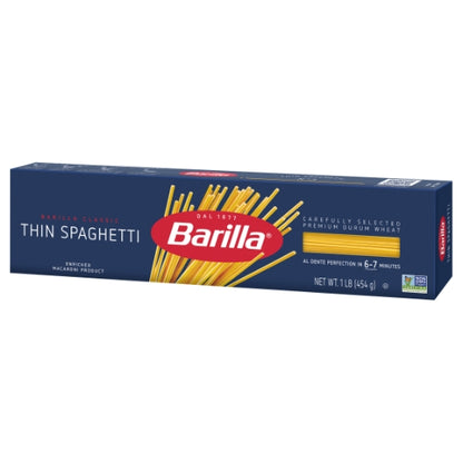 Barilla Thin Spaghetti Pasta, 20 x 16 oz Case - DOT product image 6