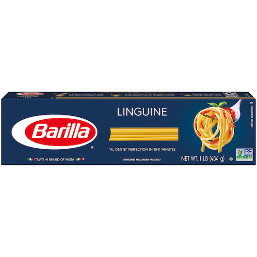 Barilla Linguine Pasta, 20 x 16 oz Case - Pantry Ingredients