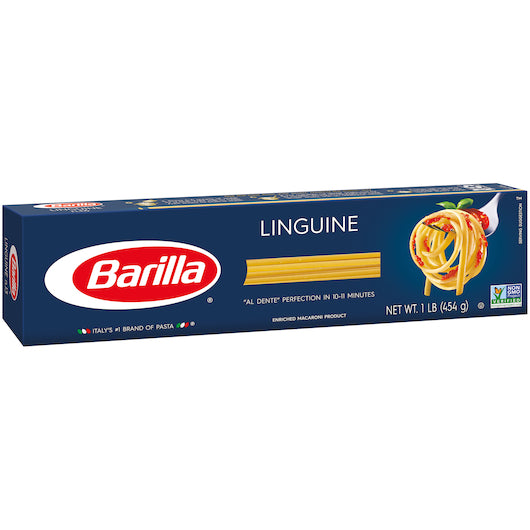 Barilla Linguine Pasta, 20 x 16 oz Case - Alternate product angle or state
