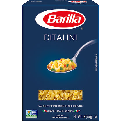 Barilla Kosher Non-Gmo Ditalini, 16 x 16 oz Case - DOT product image 2
