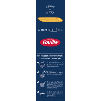 Barilla Penne Rigati, 12 x 16 oz Case - Alternate product angle or state