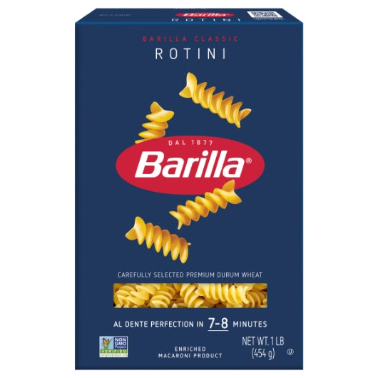 Barilla Rotini Pasta, 12 x 16 oz Case - DOT product image 2