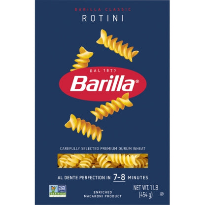 Barilla Rotini Pasta, 12 x 16 oz Case - DOT product image 3