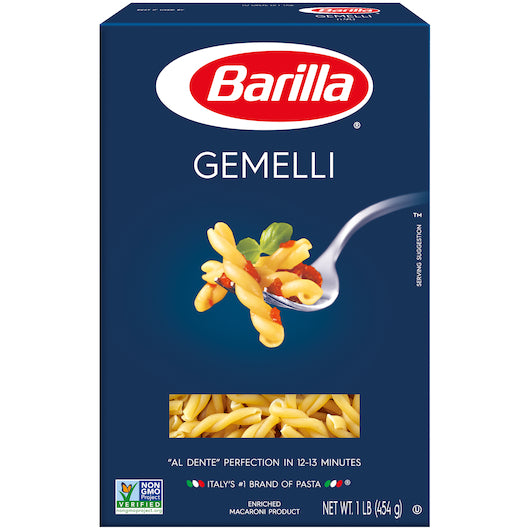 Barilla Gemelli Pasta, 16 x 16 oz Case - DOT product image 2