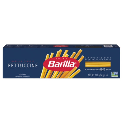 Barilla Fettuccine Pasta, 20 x 16 oz Case - Alternate product angle or state