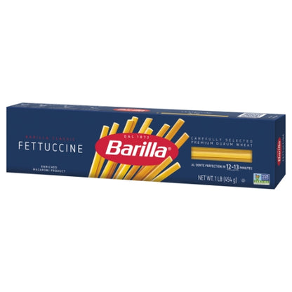Barilla Fettuccine Pasta, 20 x 16 oz Case - Alternate product angle or state