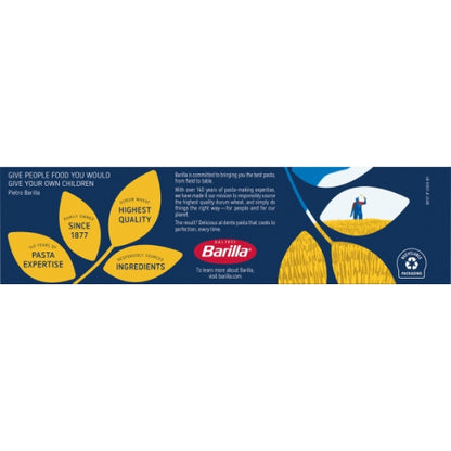 Barilla Fettuccine Pasta, 20 x 16 oz Case - Alternate product angle or state