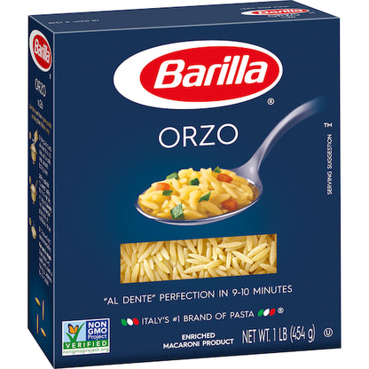 Barilla Pasta Orzo, 16 x 16 oz Case - DOT product image 3