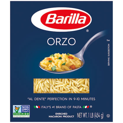 Barilla Pasta Orzo, 16 x 16 oz Case - DOT product image 2