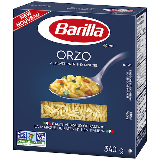 Barilla Pasta Orzo, 16 x 16 oz Case - DOT product image 5