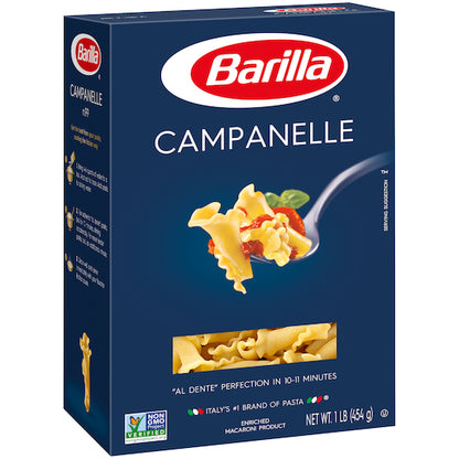 Barilla Campanelle Pasta, 12 x 16 oz Case - Alternate product angle or state