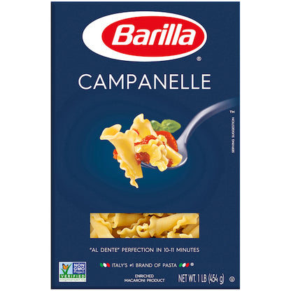 Barilla Campanelle Pasta, 12 x 16 oz Case - Pantry Ingredients