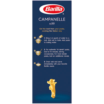 Barilla Campanelle Pasta, 12 x 16 oz Case - Alternate product angle or state