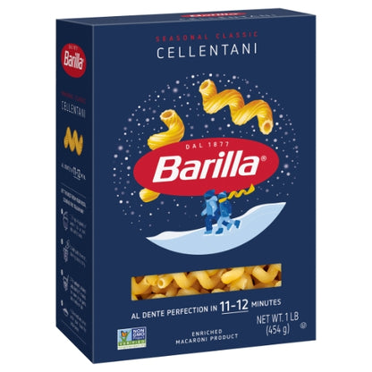 Barilla Cellentani Pasta, 12 x 16 oz Case - Alternate product angle or state