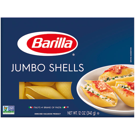 Barilla Jumbo Shells, 12 x 12 oz Case - DOT product image 2