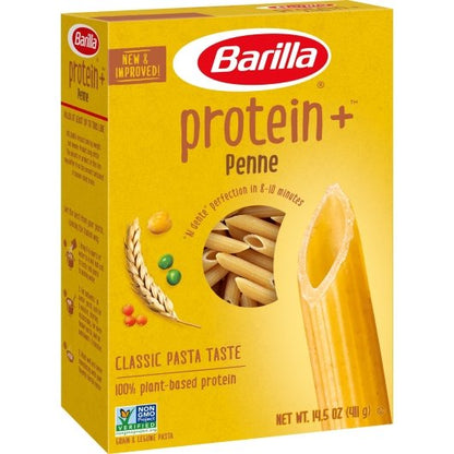 Barilla Protein Plus Penne Pasta, 12 x 14.5 oz Case - DOT product image 2