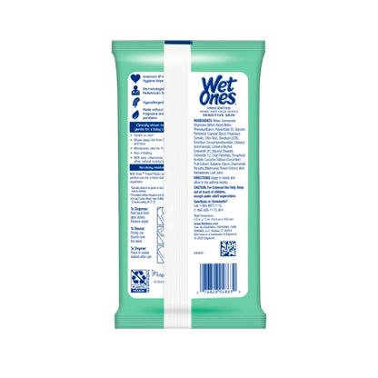 Wet Ones Travel Pack Hand & Face, 10 x 20 ct Case - DOT product image 4