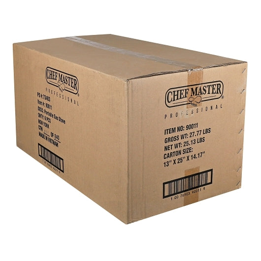 Chef-Master Portable Butane Stove, 1 x 1 each Case - DOT product image 7