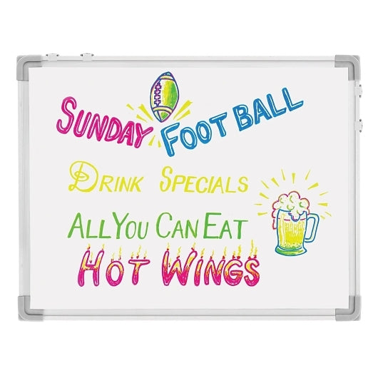 Chef-master 24" x 36" Double Sided Board with Markers, 1 x 1 each Case - DOT product image 5