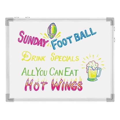 Chef-master 24" x 36" Double Sided Board with Markers, 1 x 1 each Case - DOT product image 5