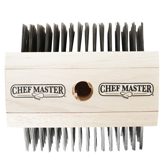 Chef-master Heavy Duty Grill Brush, 1 x 1 each Case - Cleaners & Sanitizers