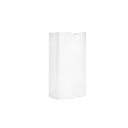 AJM 16# Bleached Bag, 1 x 500 ct Case - Disposables