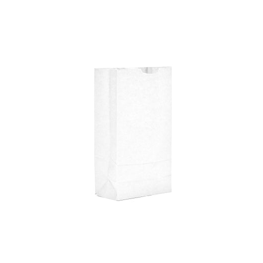 AJM 10# Bleached Bag, 1 x 500 ct Case - Disposables