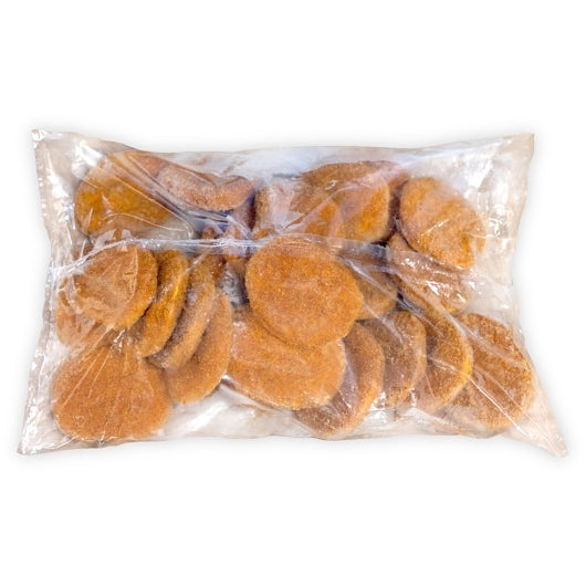 Pilgrim’s Foodservice Gold Kist FullY Cooked Whole Grain Spicy Breaded Chicken Patties, 6 x 80 oz Case - Rice & Grains