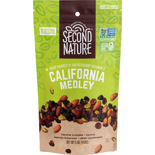 Second Nature California Medley, 12 x 5 oz Case - Nuts & Seeds