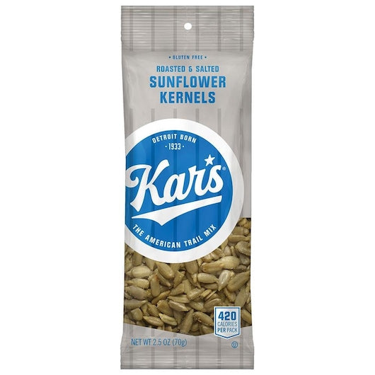 Kar's Sunflower Kernels, 3 x 12 x 2.5 oz Case - Pantry Ingredients