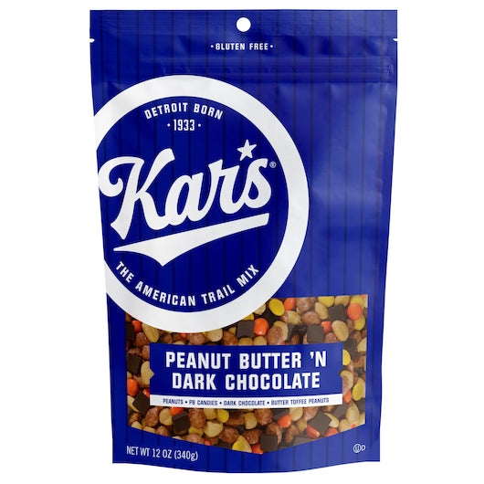 Second Nature Peanut Butter Dark Chocolate, 6 x 12 oz Case - Candy & Confections