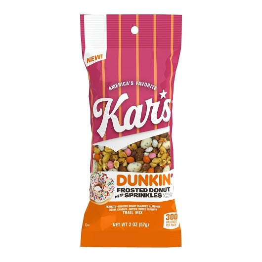 Kar's Trail Mix Dunkin Frosted Donut, 3 x 12 x 2 oz Case - Bakery & Desserts